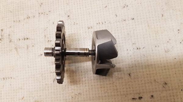 SHAFT, WATER PUMP / IMPELLER, WATER PUMP (SUZUKI RMZ250 2008) 17510-10H02 17491-10H00