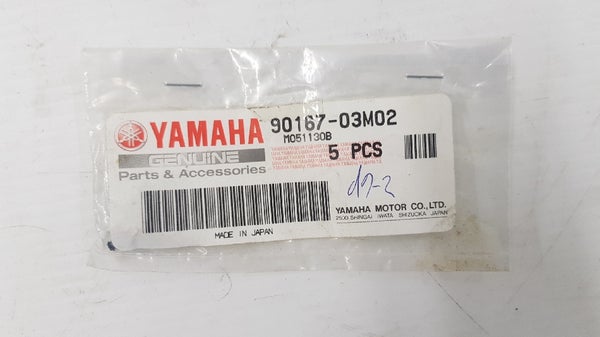 Yamaha 90167-03M02 Cowling Clamp Plate Screw