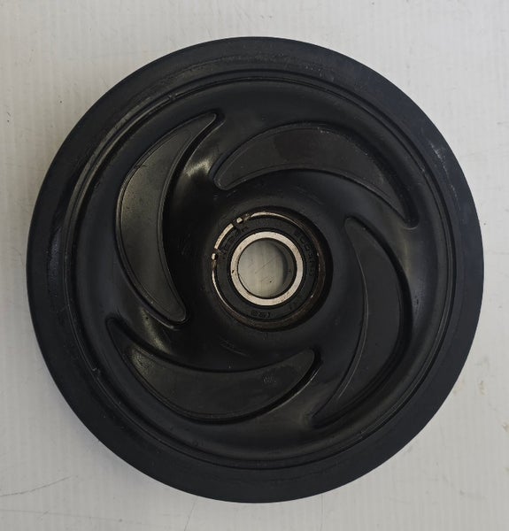 Telapy&ouml;r&auml; 162 mm, kiilt&auml;v&auml; musta&ndash;Polaris 1590303-070&ndash;laakeri 6004-2RS-20 mm