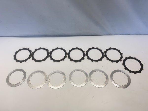 Plate, clutch, Disk,clch frictio (HONDA CR125 1986) 22201-KA3-760, 22321-KA3-710