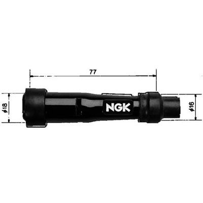 Tulpanhattu NGK SD05F (1kpl)