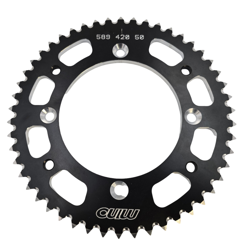 Takaratas alum. CR85/CRF150 musta , 420 KETJULLE